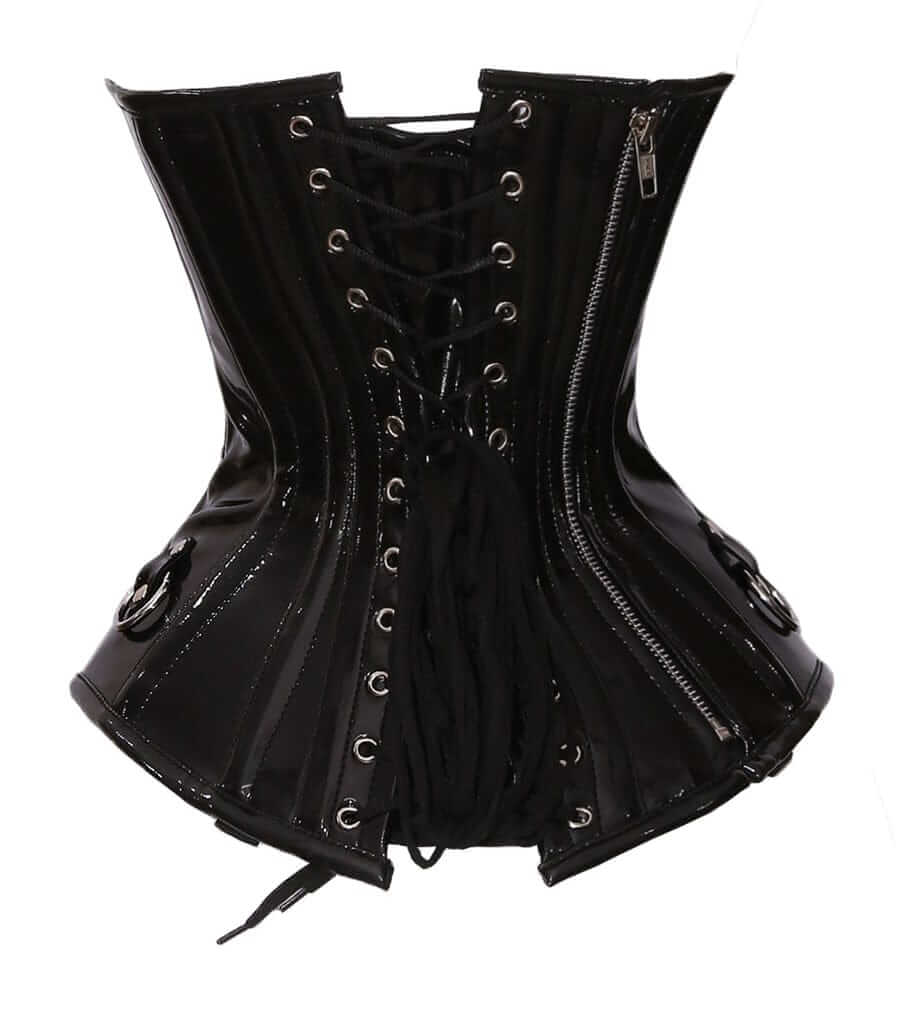 women in leather corsets