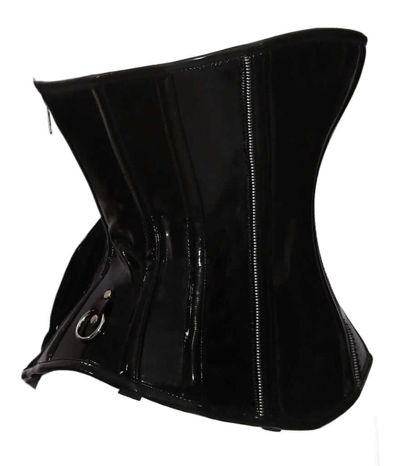 women in leather corsets